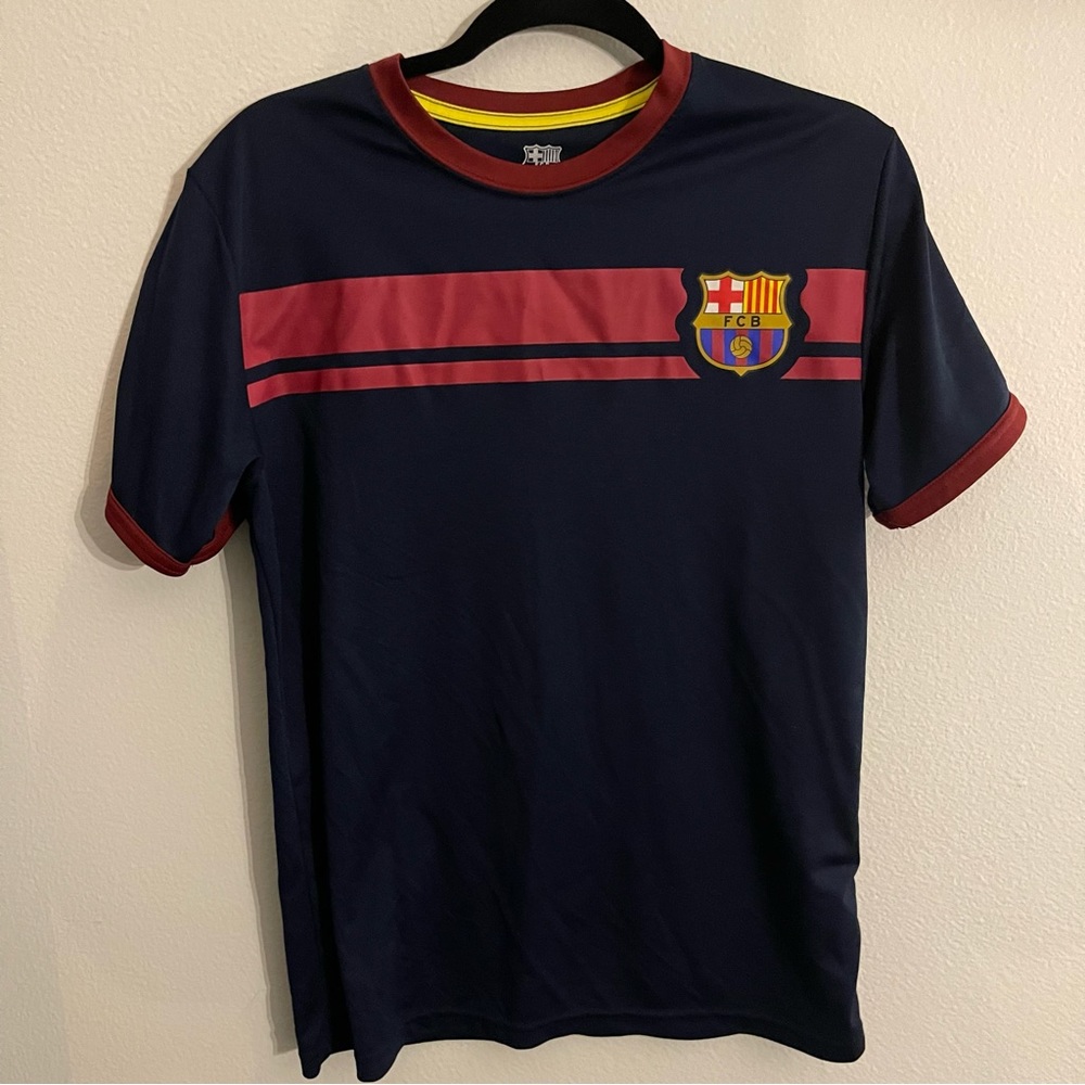 Barcelona jersey tee.